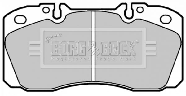 BORG & BECK Jarrupala, levyjarru BBP1660